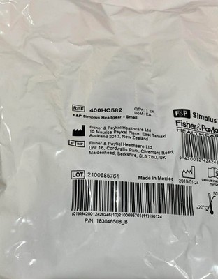 NEW!! LOT OF 2! Headgear Simplus SMALL Full Face Mask Style Headgear 400HC582