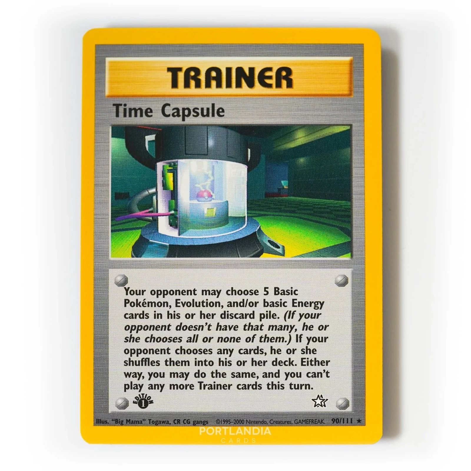 Pokemon - Time Capsule - 1st Edition - Non Holo - 90/111 - Neo Genesis