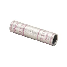 Burndy YS25LBOX 1/0 AWG Standard Barrel Copper Compression Splice Pink