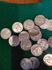 Roll mixed date High Quality FranklinHalf Dollars 90%Silver