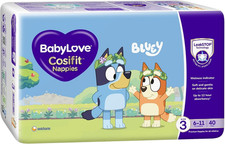 Cosifit Nappies Size 3 (6-11Kg) 40 Pack (Set of 3, Total 120 Pieces)