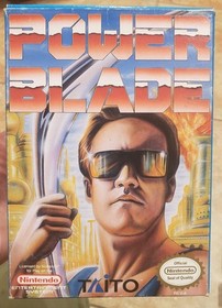 Power Blade - Nintendo NES - scatola, cartuccia, manuale mancante - non completo 1991