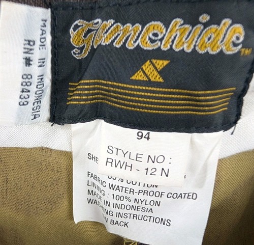 Gamehide Brown Camo Waterproop Coated Pants Size 40 x 27 | eBay