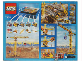 LEGO City 7905 Building Crane 721 Pieces Factory New Sealed Retired Set