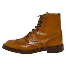 Auth Tricker's - Brown Leather Men's Boots