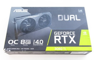 ASUS Dual GeForce RTX 3060 Ti 8GB GDDR6X NVIDIA Ampere, 8GB GDDR6X Speicher
