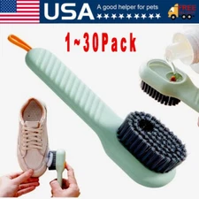 Multifunction Soft Bristled Liquid  Brush For Shoe & Clothes Cleaning Brush Lot