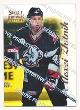 1996-97 PINNACLE CERTIFIED MIRROR GOLD ALEXEI ZHITNIK #45
