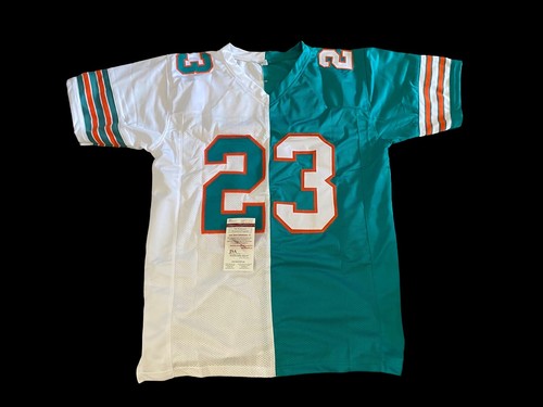 JAY AJAYI MIAMI DOLPHINS SIGNED CUSTOM STITCHED JERSEY JSA WITNESS COA - Picture 2 of 4