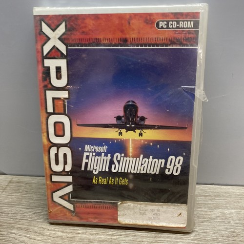 Pc oyun Microsoft flight simulator 98. NADİR koleksiyonluk retro oyun Türkiye'de
