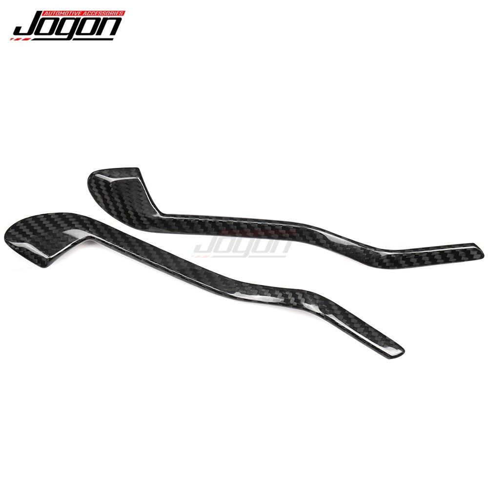 For Lotus Emira 2023-2025 Dry Carbon Fiber Interior Door Handle Lower Strip Trim