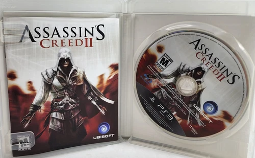 Assassin's Creed II [2] (Sony PlayStation 3, PS3, 2009) - Manual Included