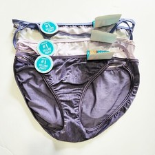 3 Vanity Fair Illumination Bikini Panty Multi 18108 Sz 7/L - NWT