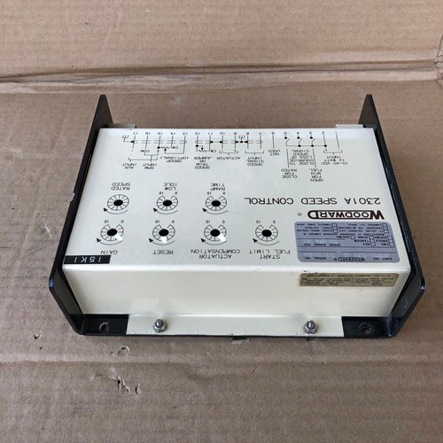 WOODWARD 2301A DREHZAHLREGLER 9905-131 REV G - Bild 5 von 7