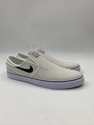 nike sb stefan janoski slip on white