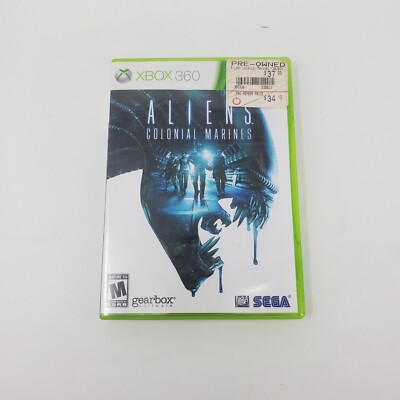 Aliens: Colonial Marines (Microsoft Xbox 360) Complete - TESTED