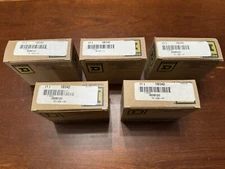 NEW ORIGINAL (LOT of 5) HOM120 SQUARE D Miniature Circuit Breaker: 20 A, 120V AC