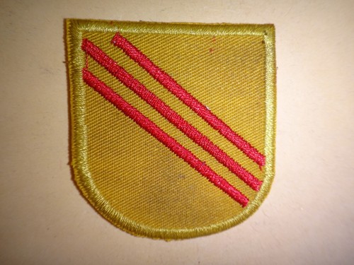 VIETNAM GUERRA ARVN 41st Ranger Battaglione Border Defense Toppa EUR 12