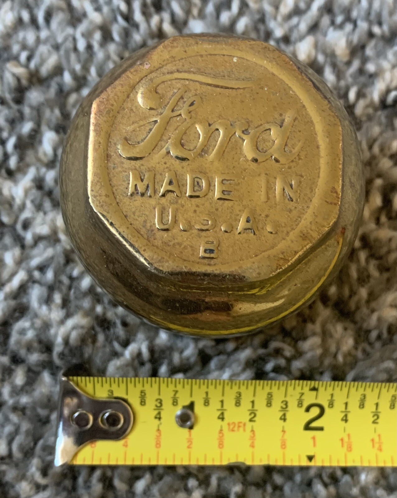 ANTIQUE FORD "MODEL T" HUB CAP, THREADED GREASE CAP eBay