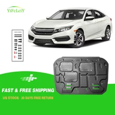 Thick Engine Splash Shield For Honda Civic 2016-2020 Front Engine Guard Hard