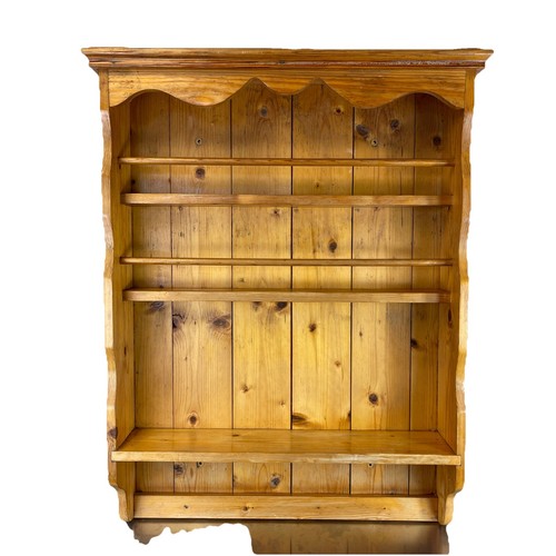 Vintage Country Kitchen Farmhouse Wall Shelf Unit Pantry Jar Rack Antique