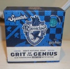 Dr. Squatch Harry Potter Grit of the Genius Ravenclaw Natural Soap 5oz Bar NEW