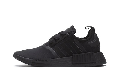 H03994 Adidas NMD_R1 ''Core Black'' Jugend Sport Laufschuhe Schwarz