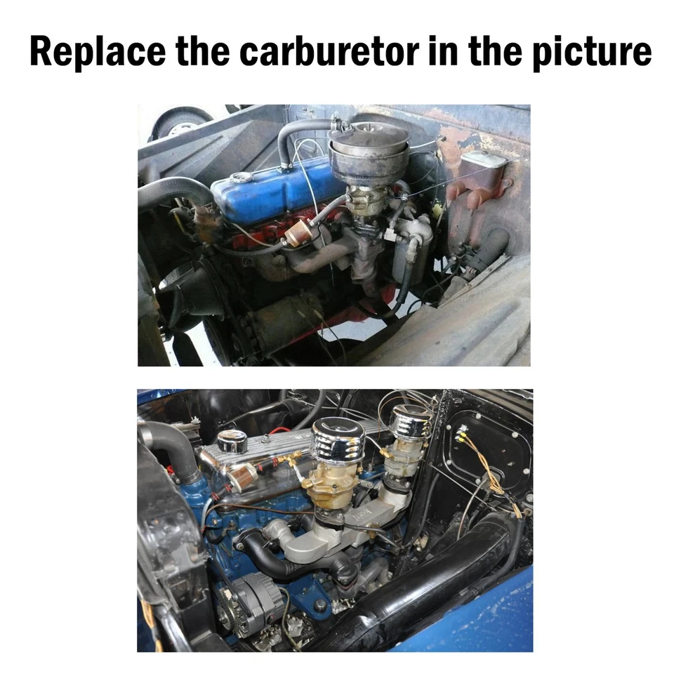 Rochester B model 1 barrel Carburetor 1950-1959 Chevy 235 ci 1932-1952 216 ci - Image 3 of 4