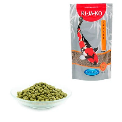 KI-JA-KO Koifutter Teich Pellets Ganzjahresfutter für Koi Fischfutter schwimmend 500g 6mm