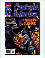Captain America #10 Comic Book 1998 VF/NM Andy Kubert Marvel Comics