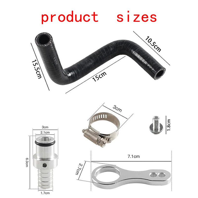 Coolant Bypass Hose Adapter Kit For 6.7L Dodge Ram Cummins 2009-2019 – EGR-1086 By JONJEA