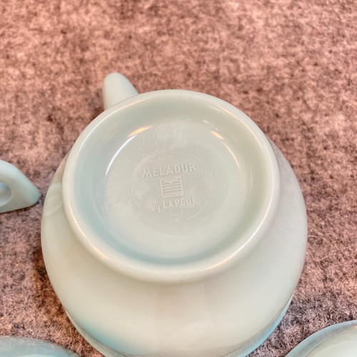 Tazas de té de café melamina azul Meladur 5 piezas turquesa - Imagen 8 de 8