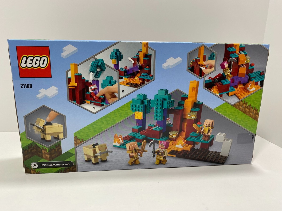 LEGO Minecraft - The Warped Forest Set 21168 NIB 3 Minfigs