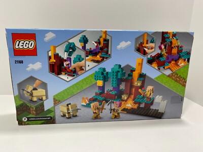 LEGO Minecraft - The Warped Forest Set 21168 NIB 3 Minfigs