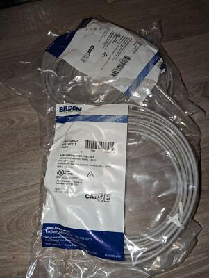 BELDEN | C501108025 Cat 5e Mod Patch Cord, Bonded-Pair, 4-Pair, 24 AWG Solid, CM