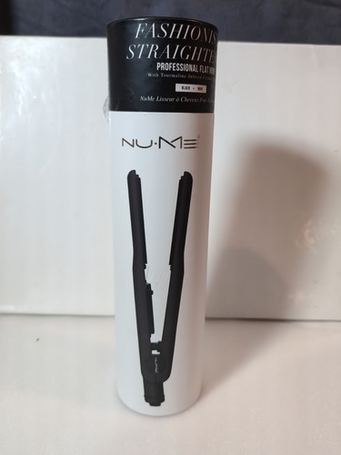 NuMe Fashionista Straightener Professional Flat Iron With Tourmaline-Ceramic New - Picture 1 of 4