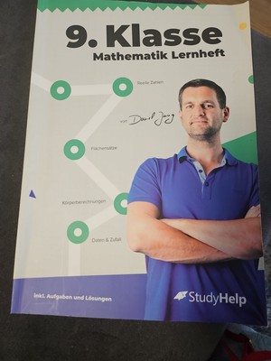 9. Klasse Mathematik Lernheft: StudyHelp und Daniel... | Buch | Zustand sehr gut