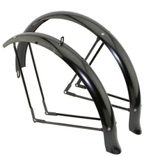 26" Fender Set Flared Standard Balloon 80mm Matte Black.