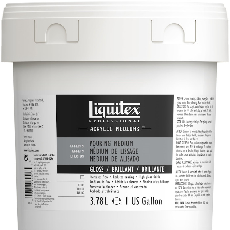Liquitex Professional Acrylic Gloss Pouring Medium (3.78ltr)