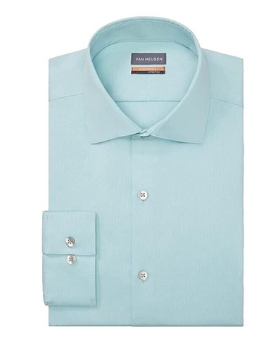 men's van heusen slim-fit flex spread-collar dress shirt PinkBlush Beige Ruched Fitted Maternity Dress main image 0