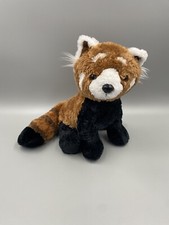 Realistic Red Panda Plush Striped Tail Stuffed Animal No Tag 13 Inch