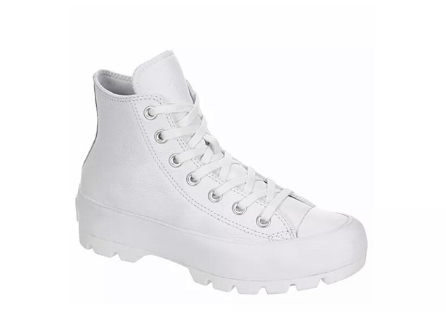 women's chuck taylor all star lugged high top sneaker white