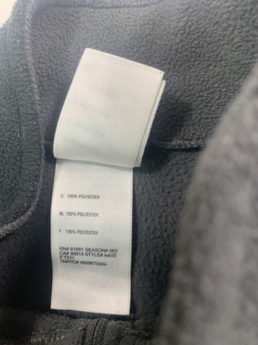 The North Face Sweater Boys Large Long Sleeve 1/4 Zip Outdoor Casual Gray - Picture 8 of 16