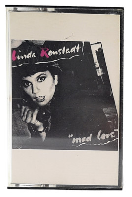 MC Linda Ronstadt - Mad Love Kassette Album US Tape Asylum Records (P) 1980