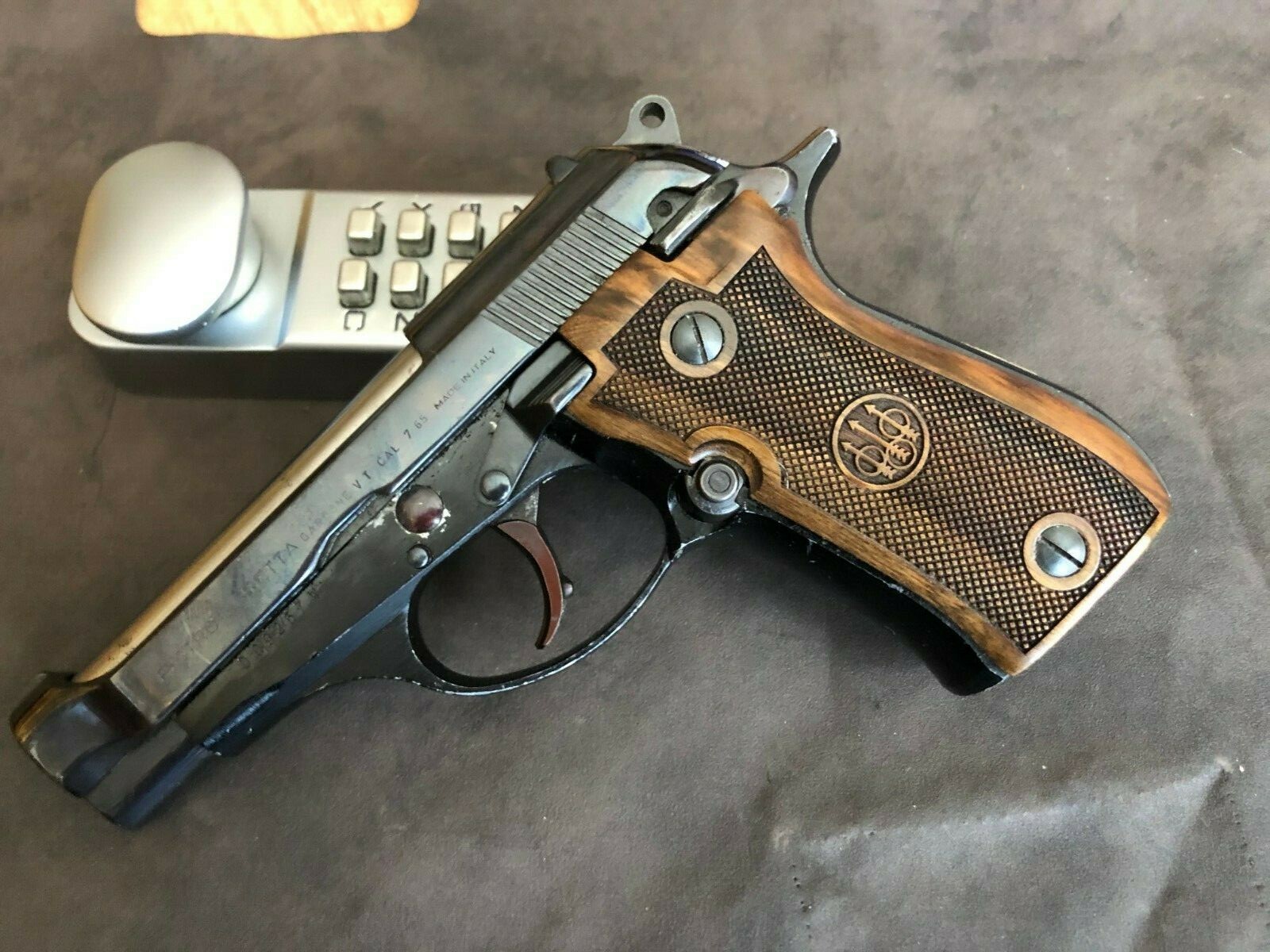 Turkish walnut wood Beretta F81 / F84 81 Ceetah Grip setGrips eBay