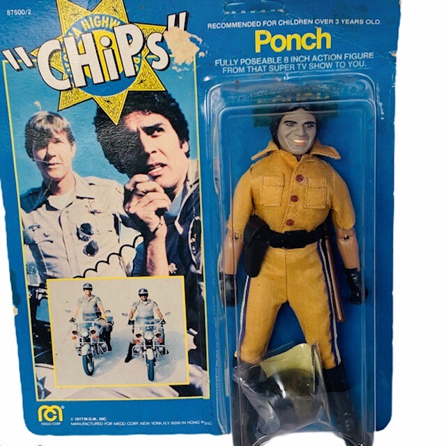 1977 Mego Chips Ponch Erik Estrada 