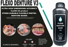 DLP SLA LCD  3d printer  FLEXIBLE DENTURE BASE  resin partiels and full dentures