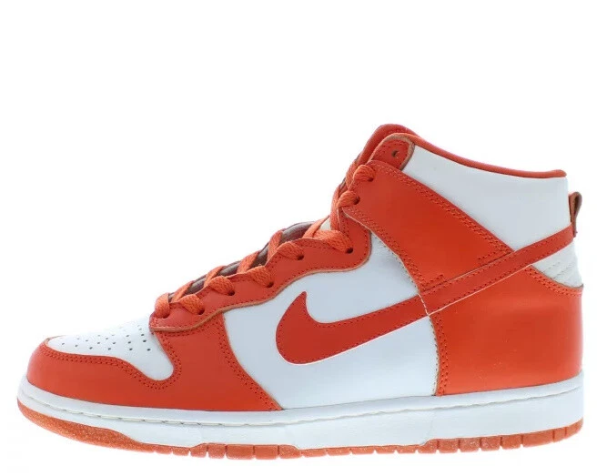 NIKE DUNK HIGH LE u0026#034;1998u0026#034; 630335-811 white/orange US9 Unworn Mint  | eBay