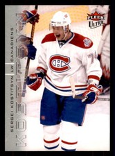 2009-10 Ultra #81 Sergei Kostitsyn Montreal Canadiens