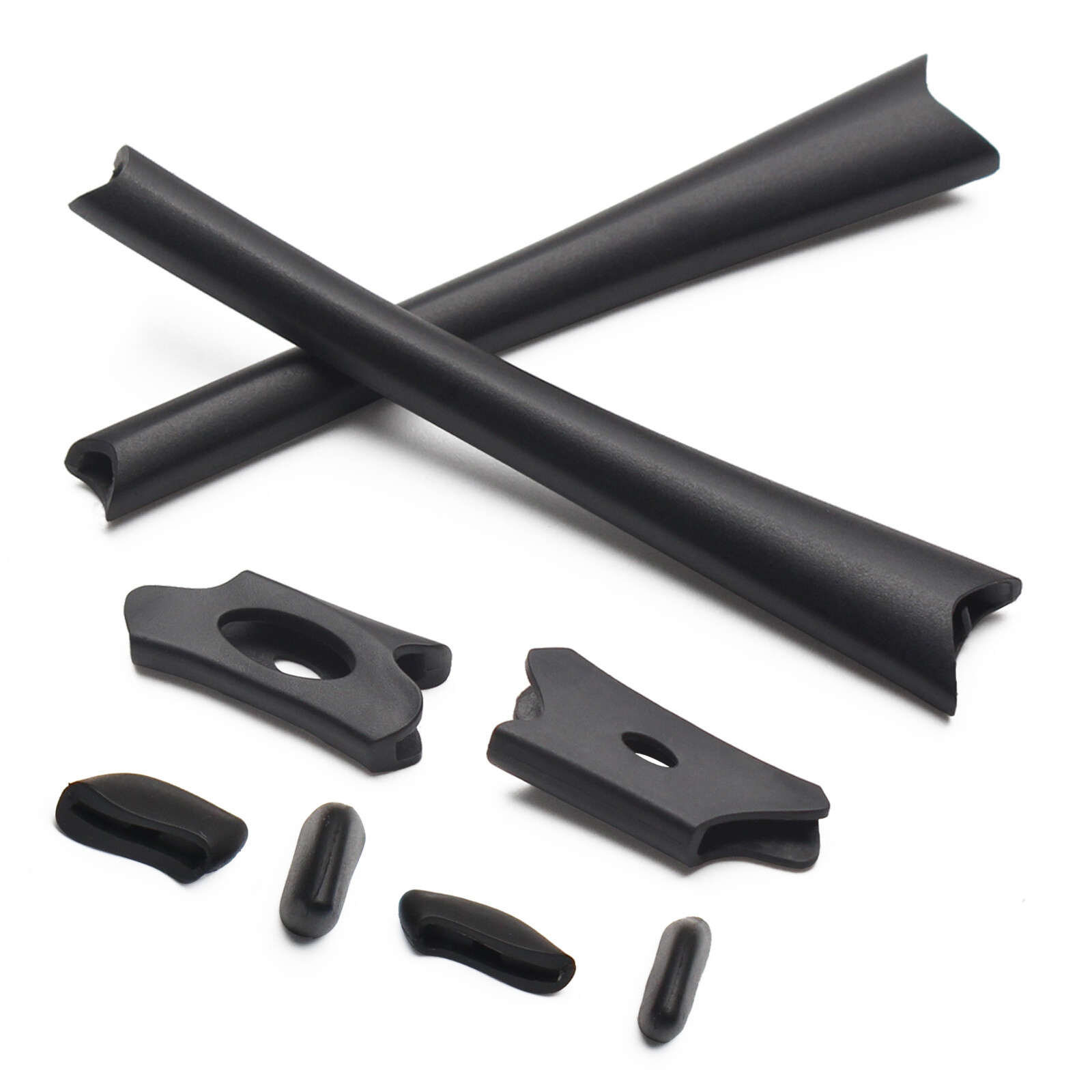 Lenslog Rubber Kit Replacement EarSocks Nose Pad For-Oakley Flak Jacket XLJ